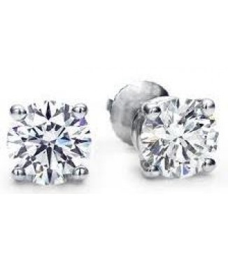 3 CTW  Lab Grown Diamond Studs E VS1