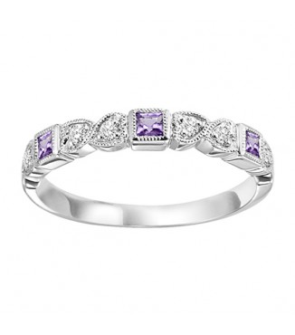 10K Mixable Ring - AMETHYST