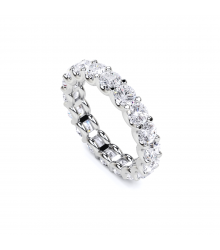 14KW Gold Lab Grown Diamond Eternity Band 2.11 CTW