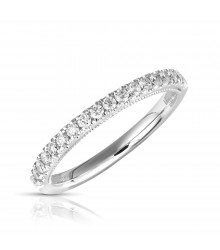 Brilliant 14K Gold Lab Grown Diamond Band 0.33ct