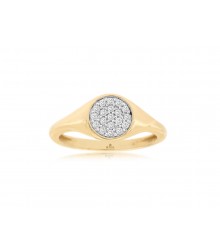 Pave Diamond Ring