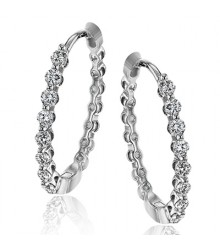 Simon G LE4546 Diamond Earrings