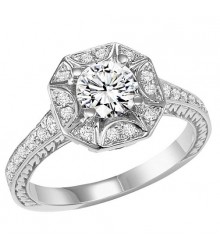 1 ctw Diamond Engagement Ring