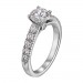 1.63 Carat TW Engagement Ring