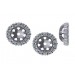 3/8 CTW Diamond Earring Jackets
