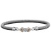 Sterling Silver 14K YG Lab Diamond Petal Bracelet