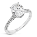 18KW Simon G Engagement Ring Setting