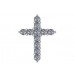 3/4 carat Diamond Cross