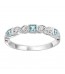 10K Mixable Ring - BLUE TOPAZ